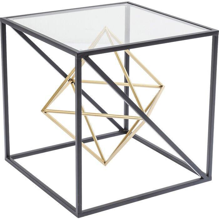 Prisma Glass Side Table