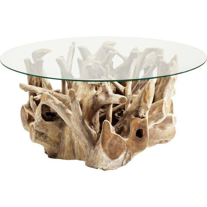 Roots Teak Wood Coffee Table
