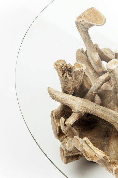 Roots Teak Wood Coffee Table
