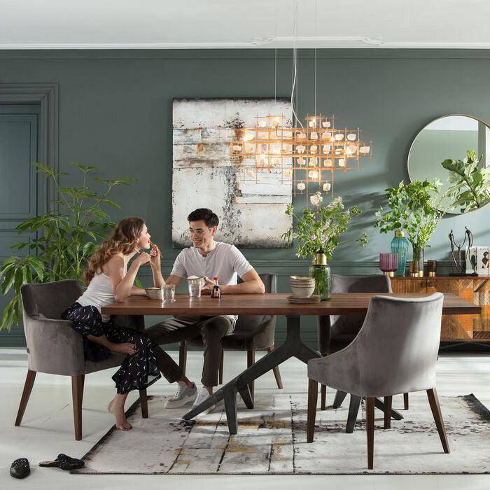 Roots Walnut Wood Table