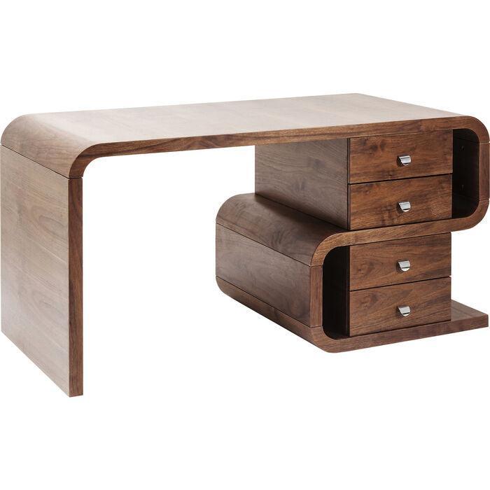 Soft Snake Walnut Desk