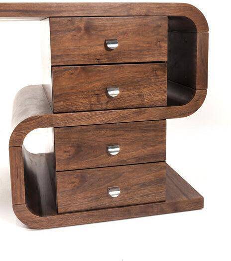 Soft Snake Walnut Desk