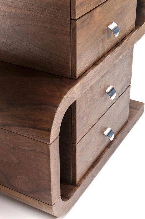 Soft Snake Walnut Desk