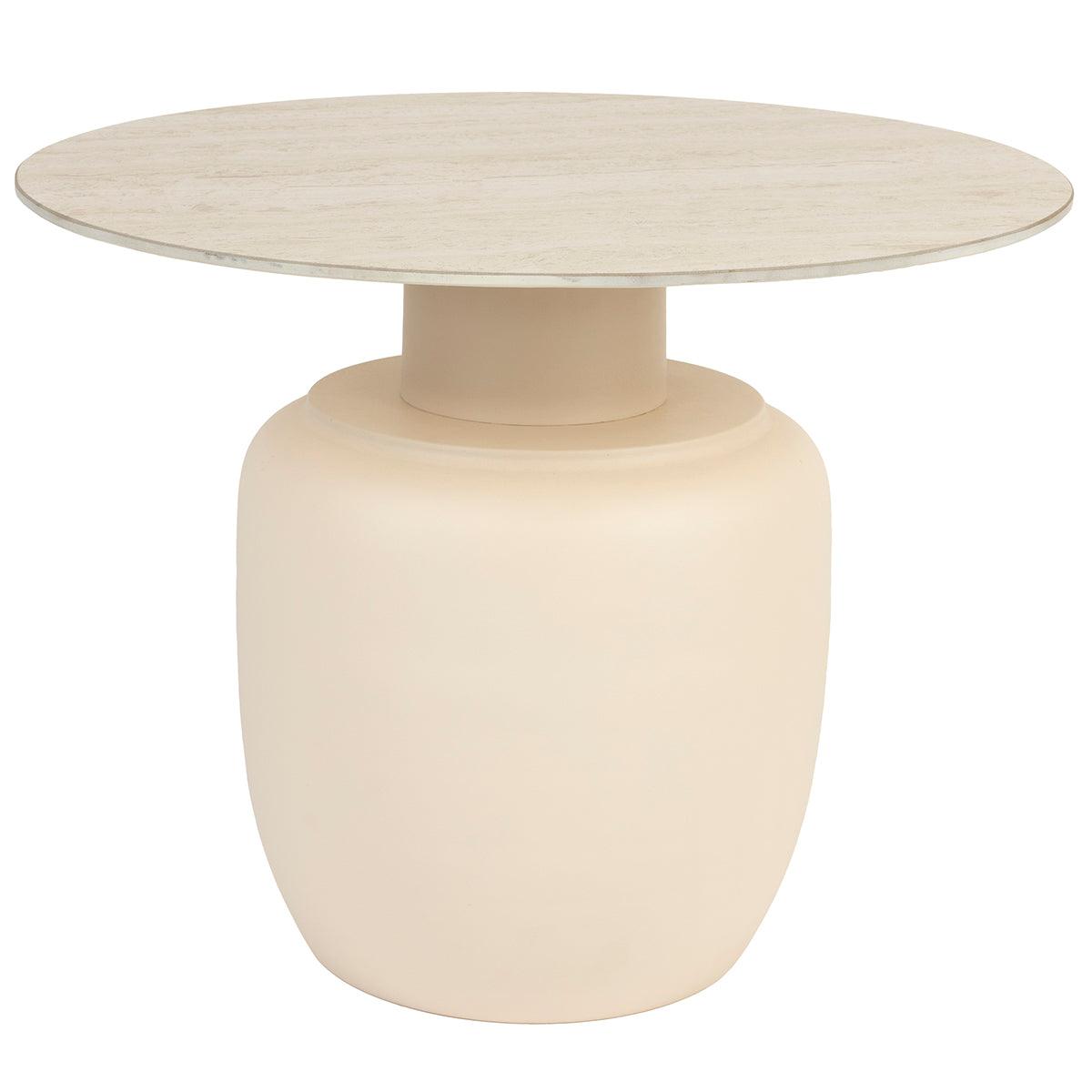 Karula Beige Side Table - WOO .Design