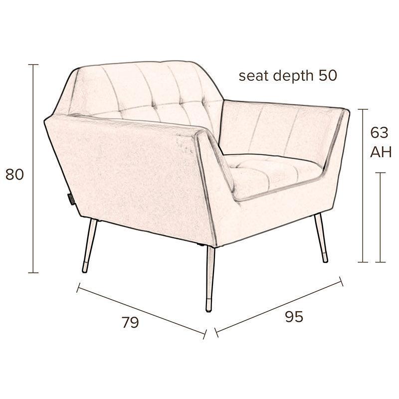 Kate Boucle Lounge Chair - WOO .Design