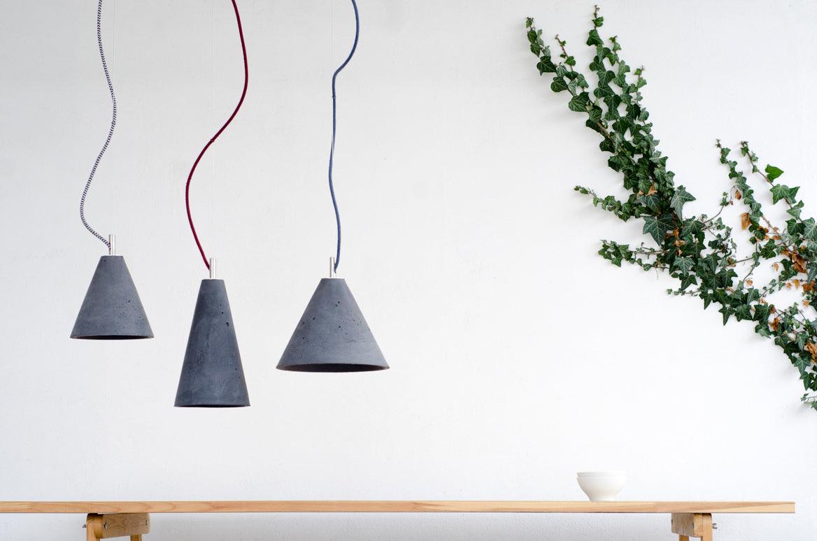 Kobe 1 Concrete Pendant Lamp - WOO .Design
