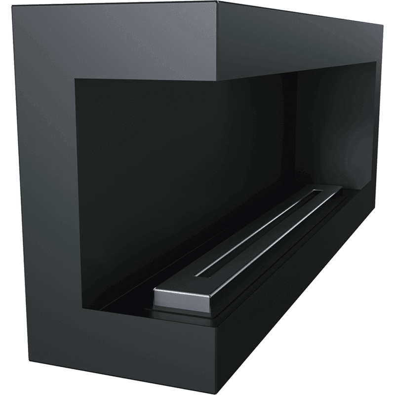 Delta 1200 Corner Left Bio Fireplace