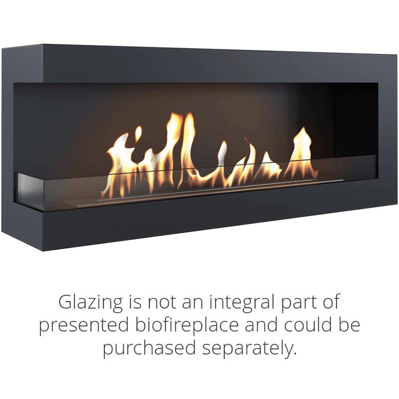 Delta 1200 Corner Left Bio Fireplace