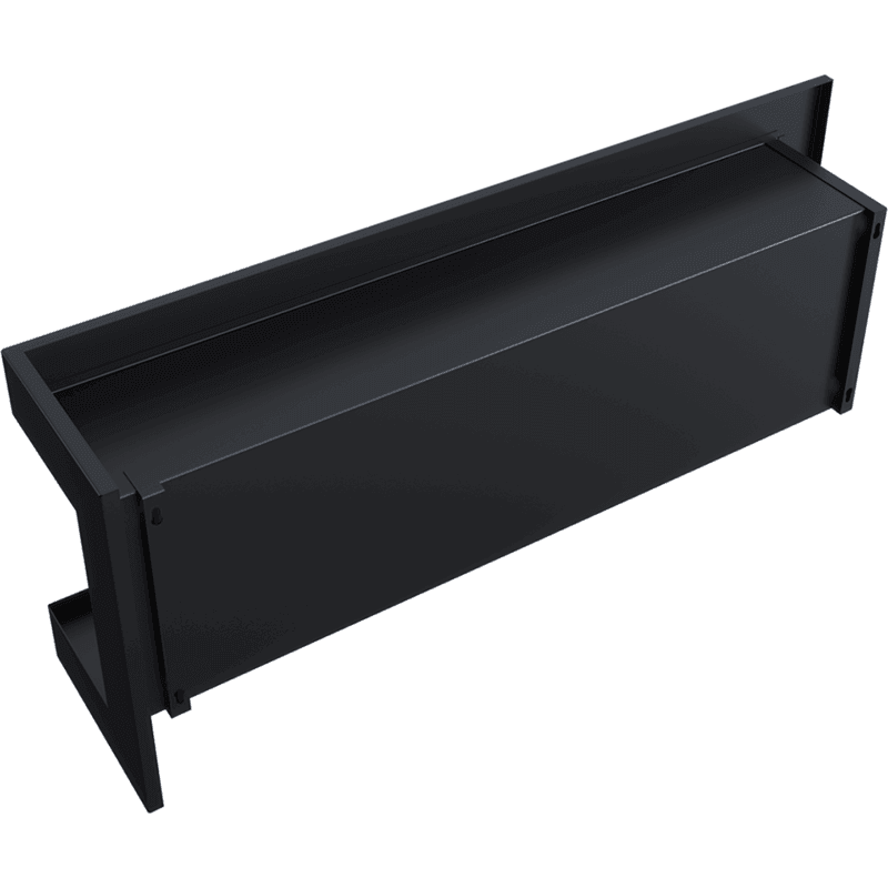 Delta 1200 Corner Right Bio Fireplace