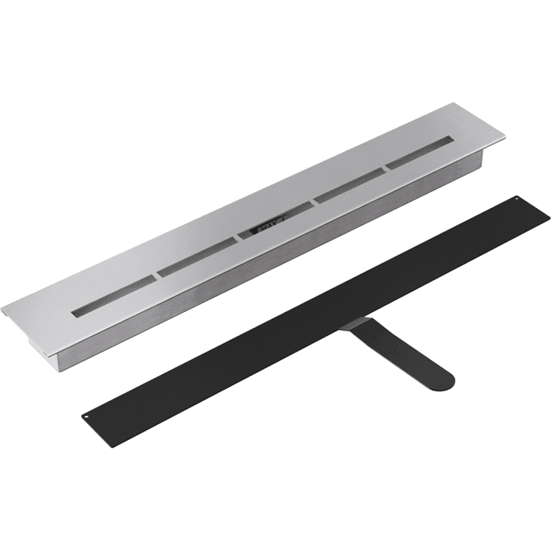 Delta 2 Slim Black Bio Fireplace