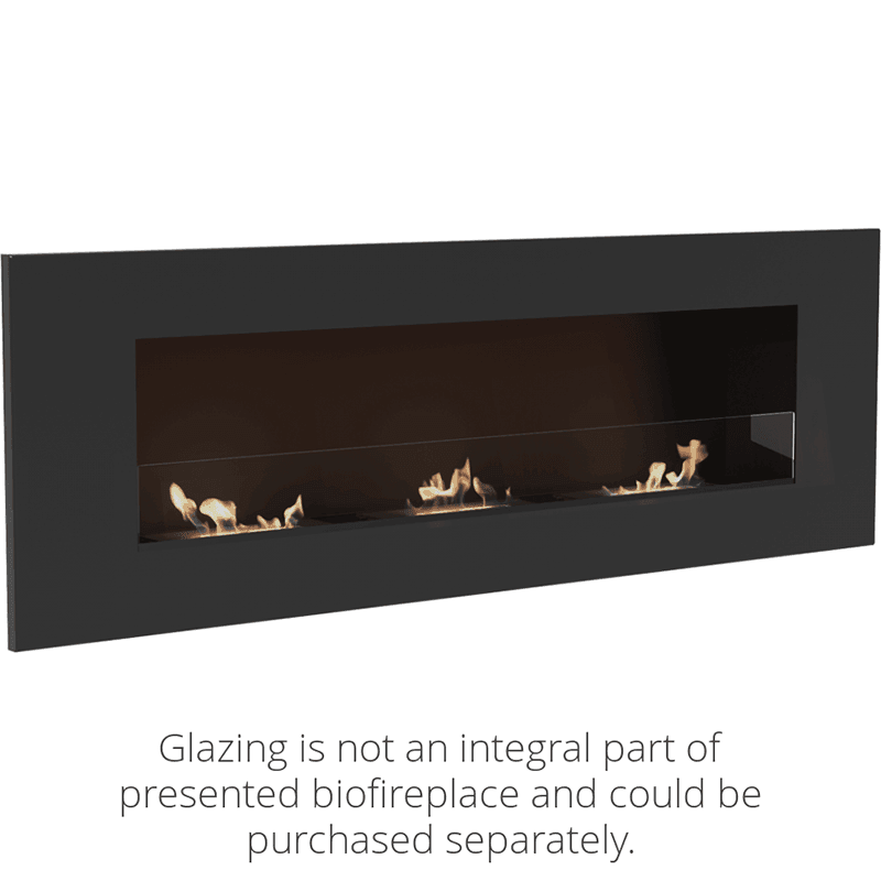 Delta 3 Black Bio Fireplace