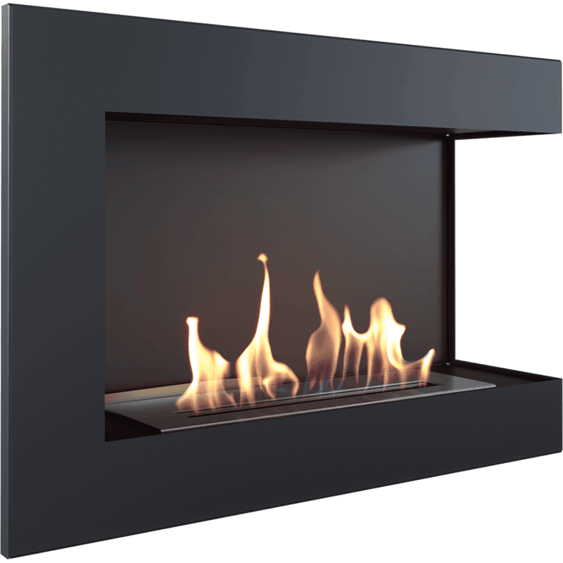 Delta 700 Corner Right Bio Fireplace
