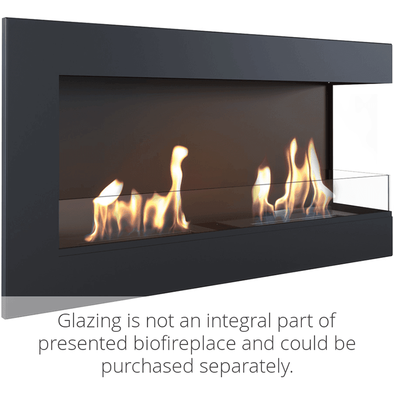 Delta 900 Corner Right Bio Fireplace
