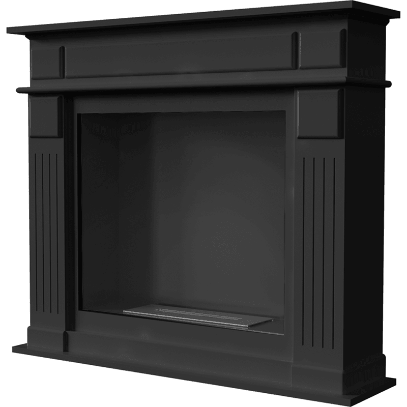 November Black Bio Fireplace