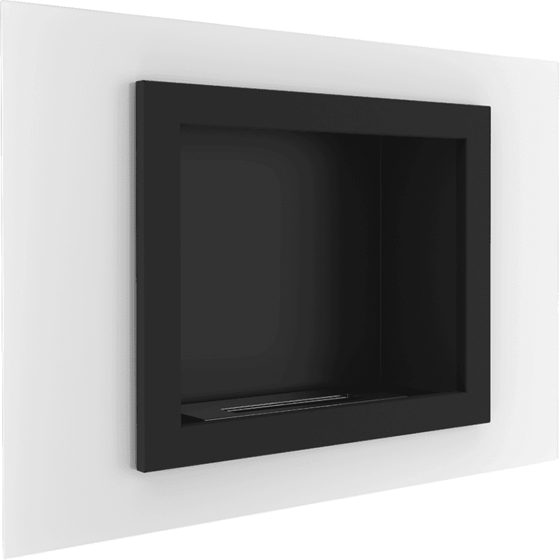 Oscar White Bio Fireplace