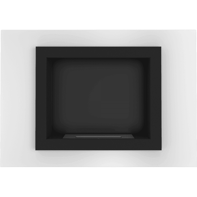 Oscar White Bio Fireplace