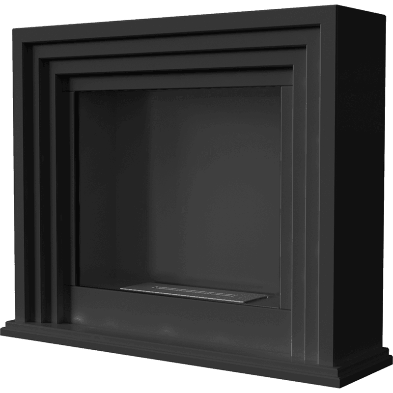 Quaerere Black Bio Fireplace