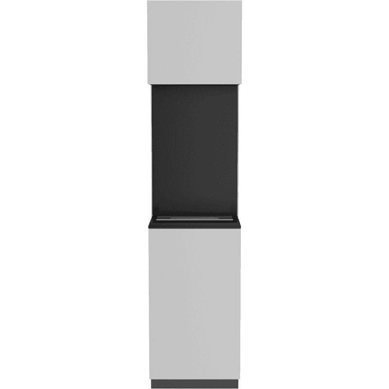 Sierra White Bio Fireplace