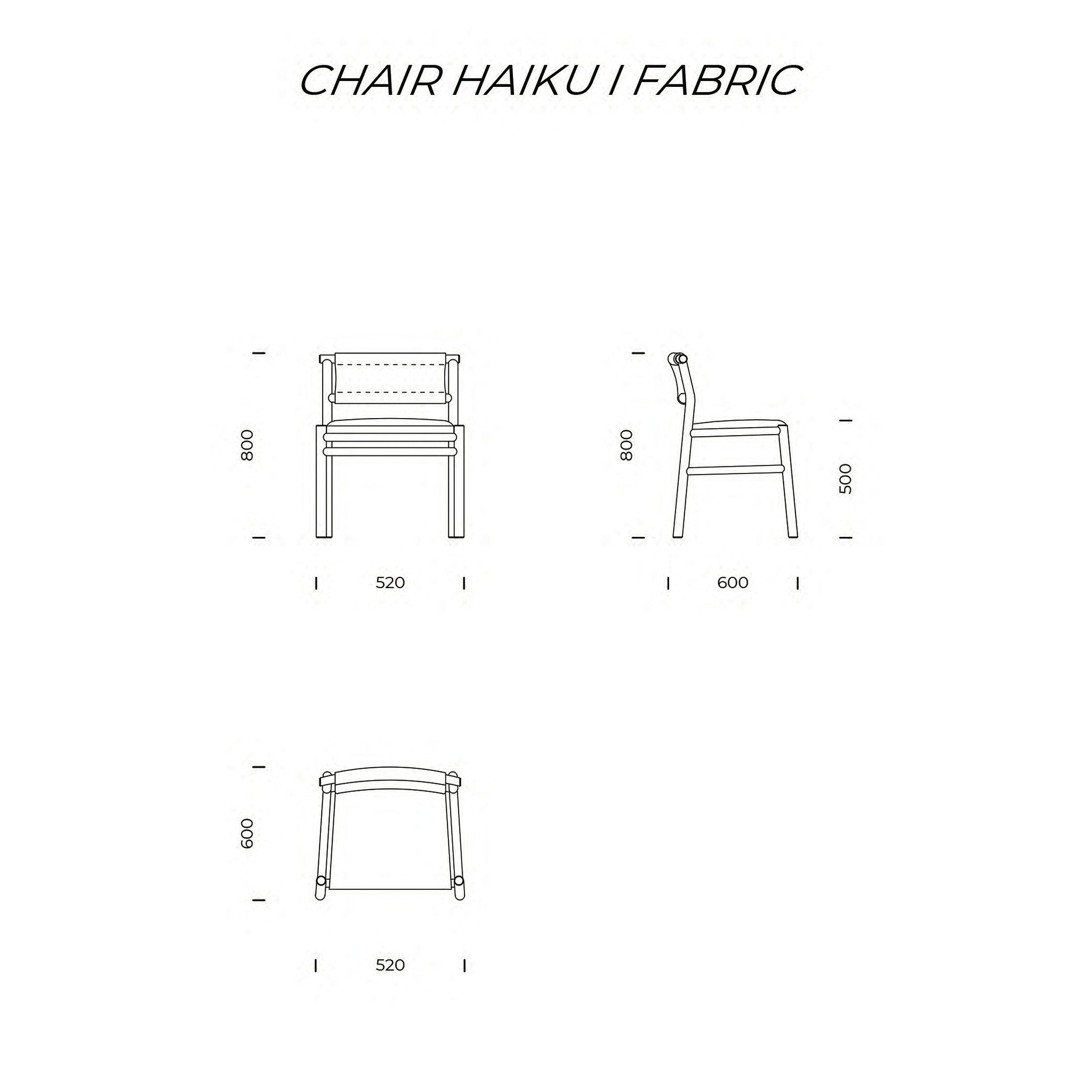 Haiku I Upholstered Chair