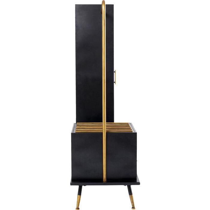 La Gomera Black Wardrobe Cabinet - WOO .Design