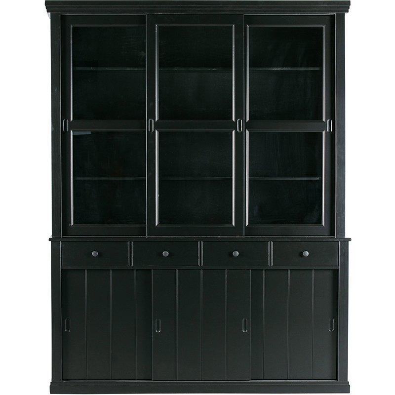 Lagos Pine Wood Show Cabinet - WOO .Design