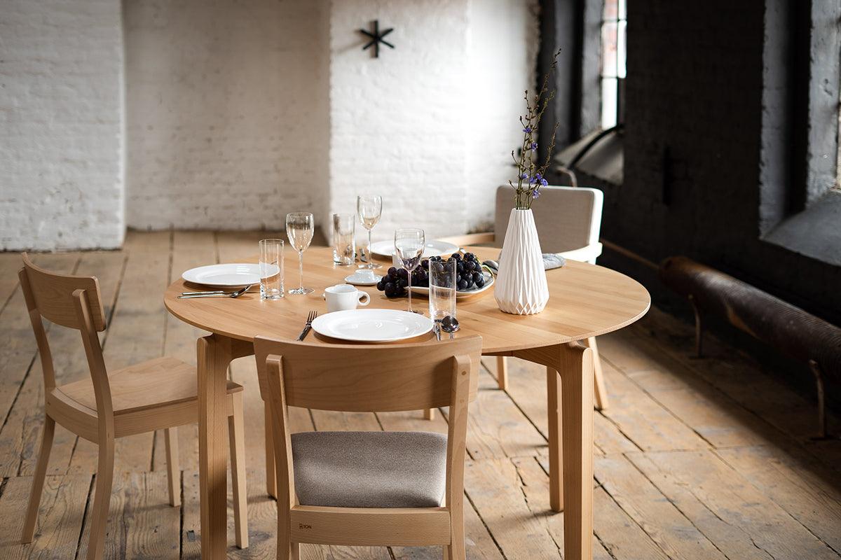 Leaf 443 Round Dining Table - WOO .Design