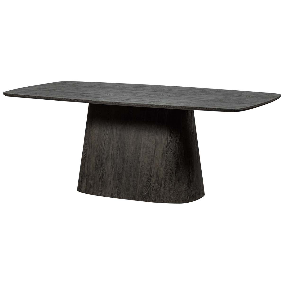 Leah Dark Brown Dining Table - WOO .Design