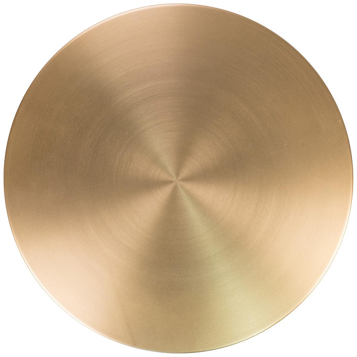 Lecco Brass Side Table - WOO .Design
