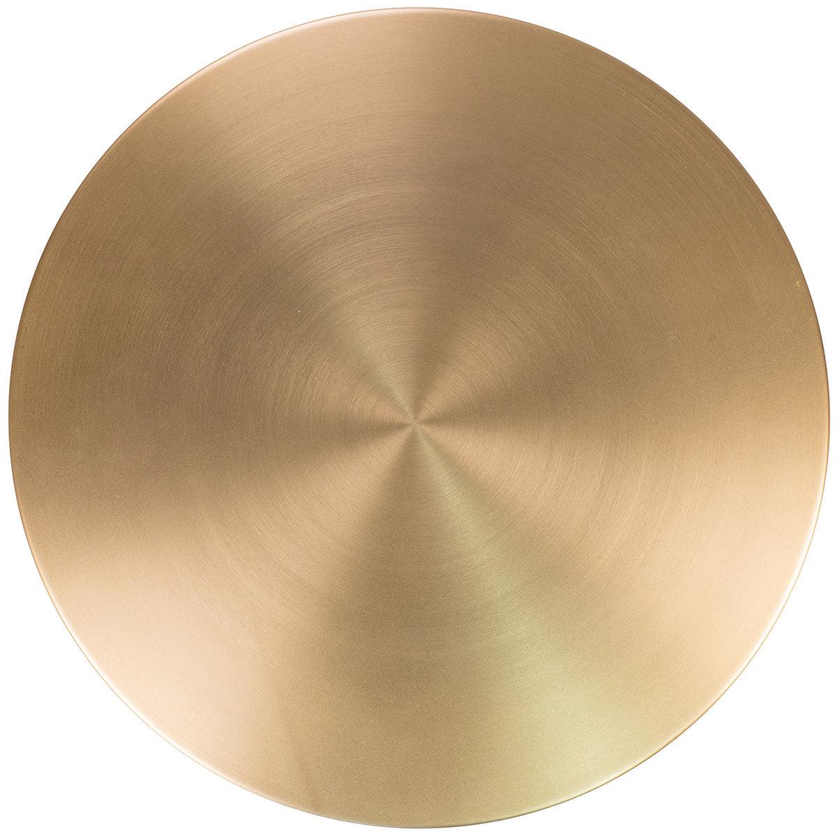 Lecco Brass Side Table - WOO .Design