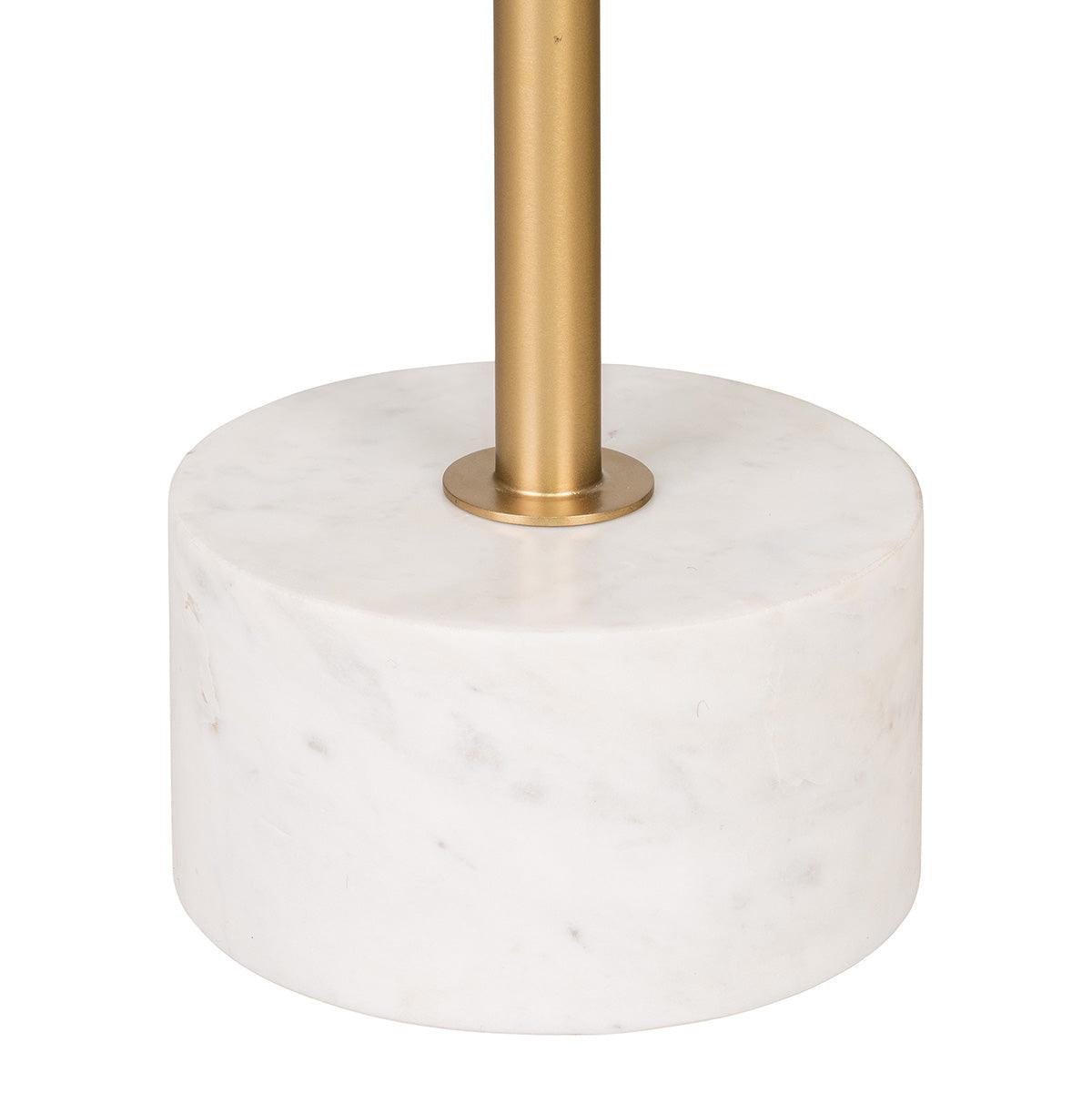Lecco Brass Side Table - WOO .Design