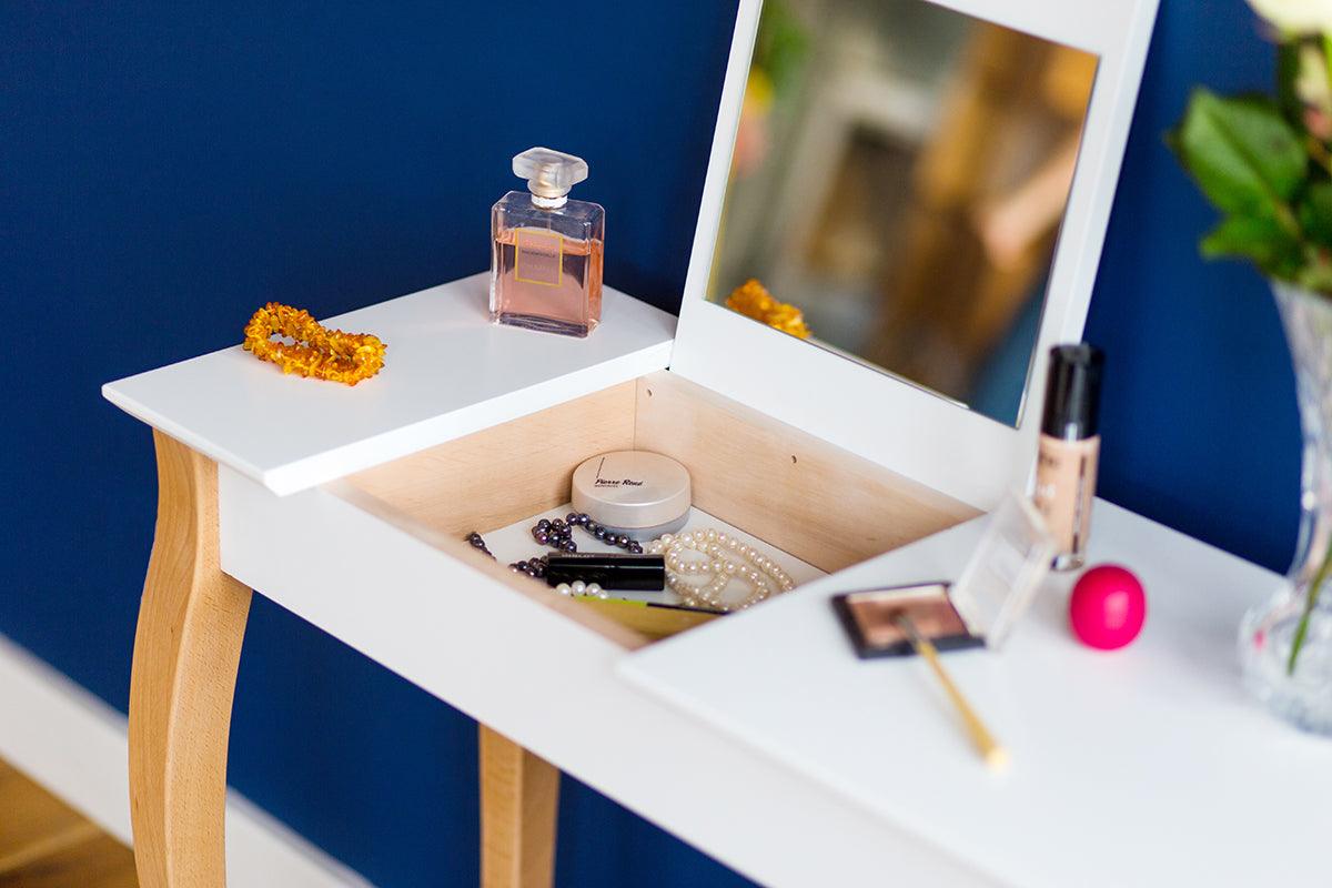 Lillo Dressing Table with Mirror - WOO .Design