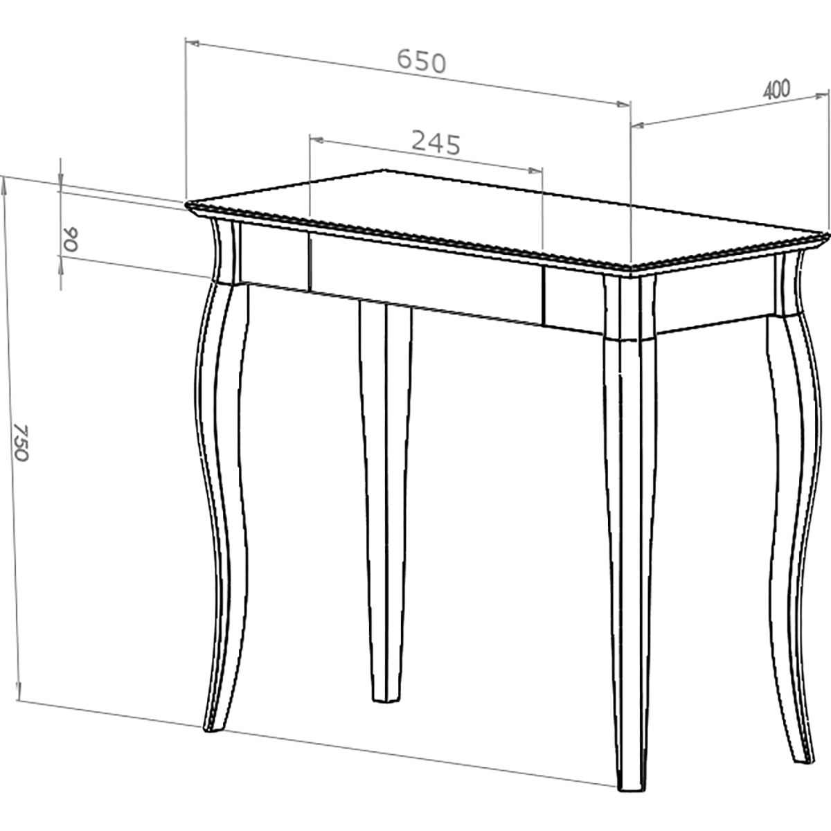 Lillo Writing Desk - WOO .Design