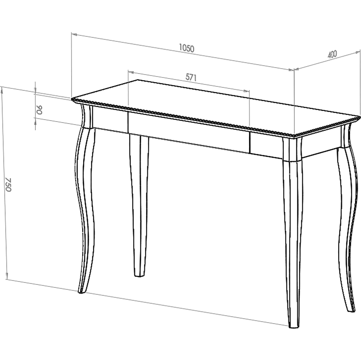 Lillo Writing Desk - WOO .Design