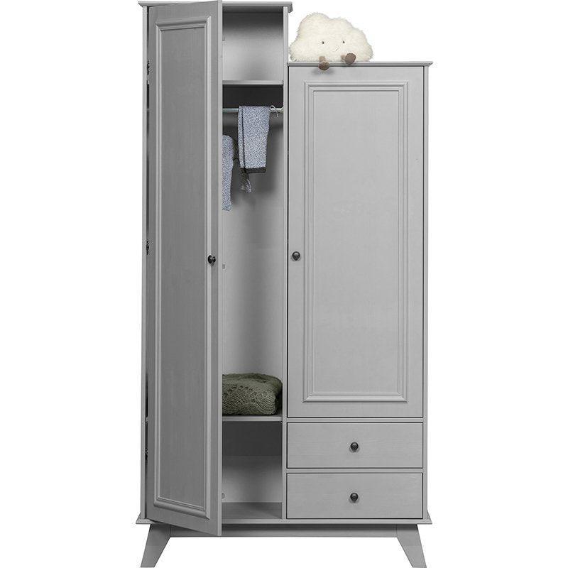 Lily Clay Pine Wood Wardrobe - WOO .Design