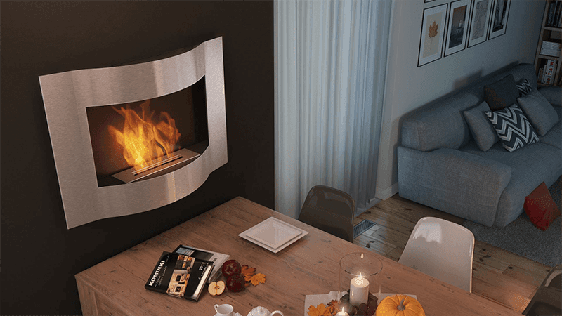 Lima Bio Fireplace - WOO .Design