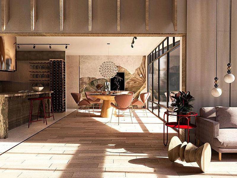 Bola Bola Brass Pendant Lamp