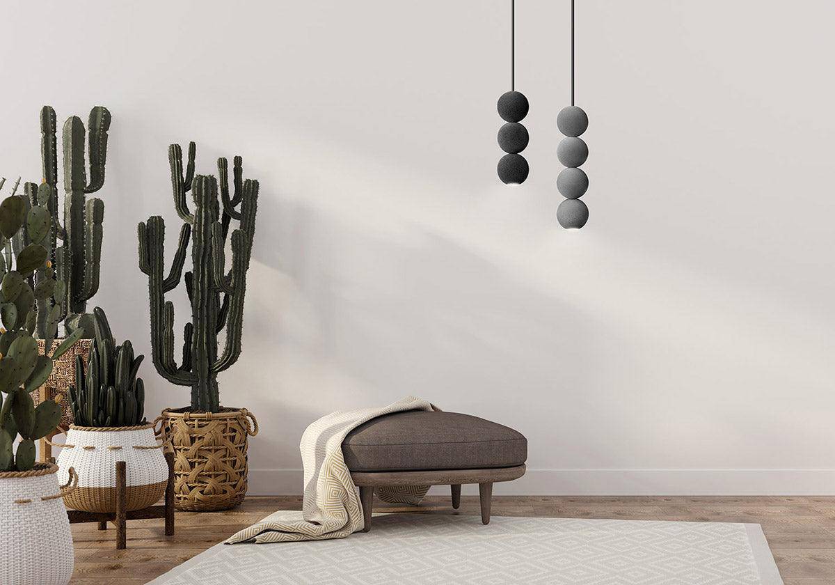 Bola Bola Velvet LED Pendant Lamp