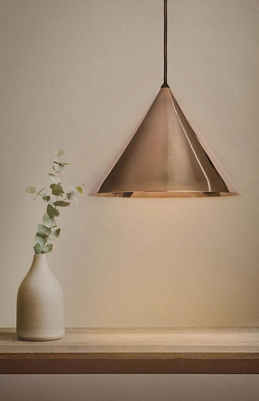Konko Light Brass Pendant Lamp