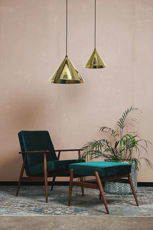 Konko Light Brass Pendant Lamp