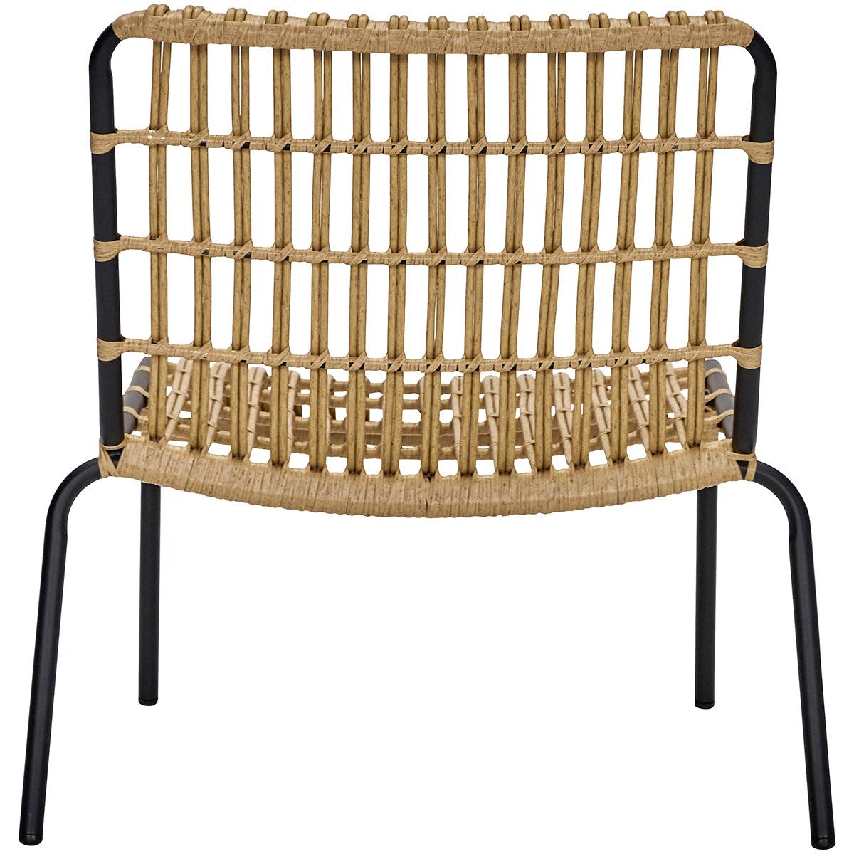 Loka Natural Lounge Chair (2/Set) - WOO .Design