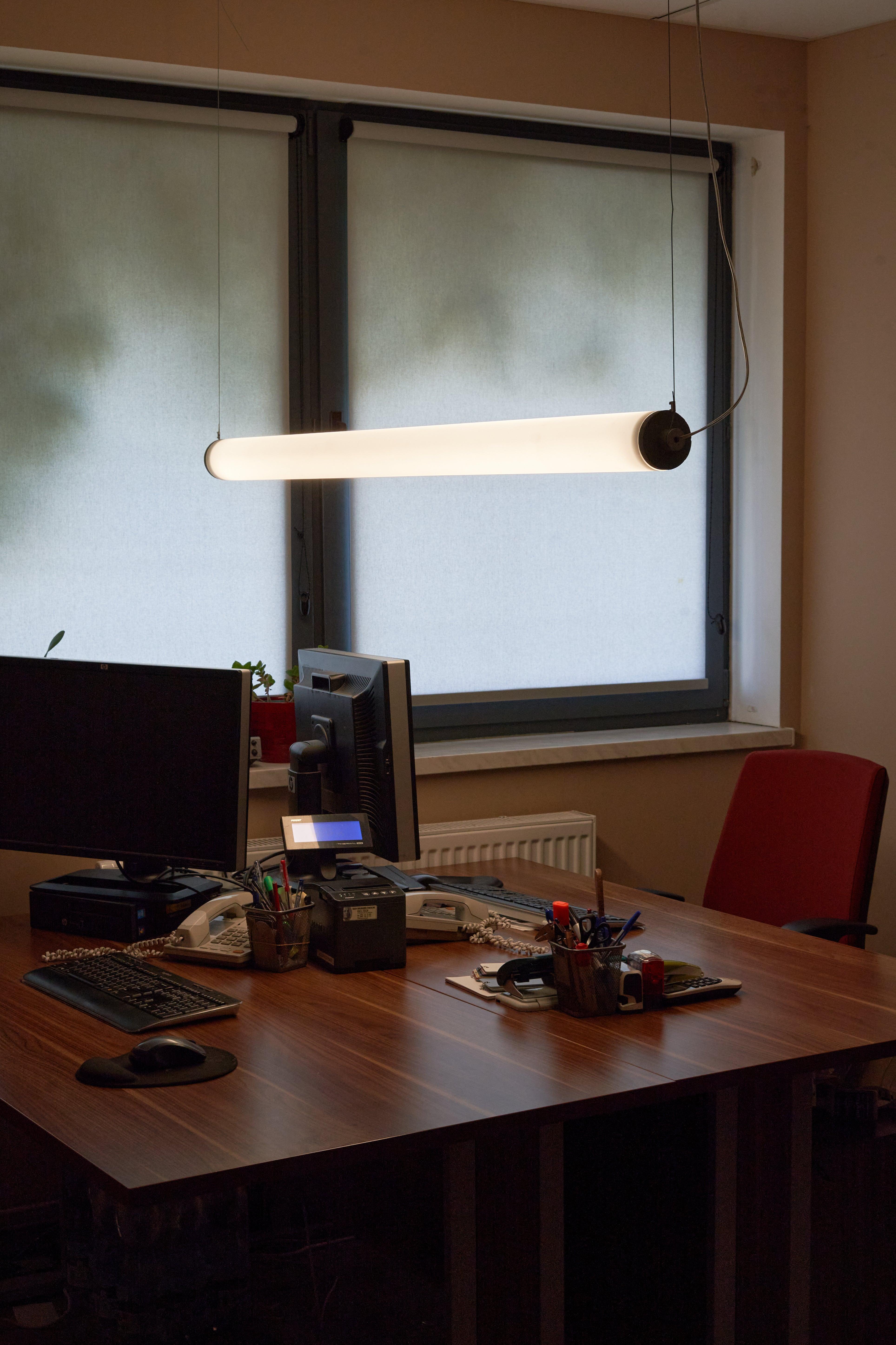 Longa Horizontal Concrete Pendant Lamp - WOO .Design