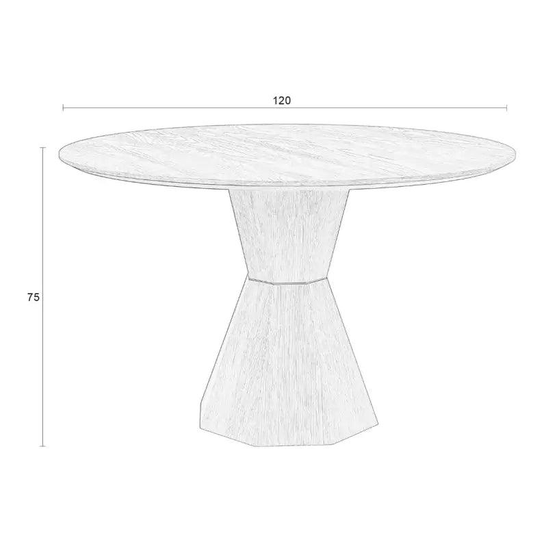 Lotus Natural Table - WOO .Design