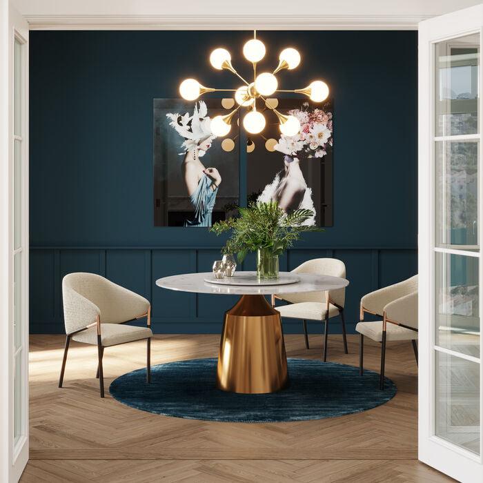 Lucia Marble Table - WOO .Design