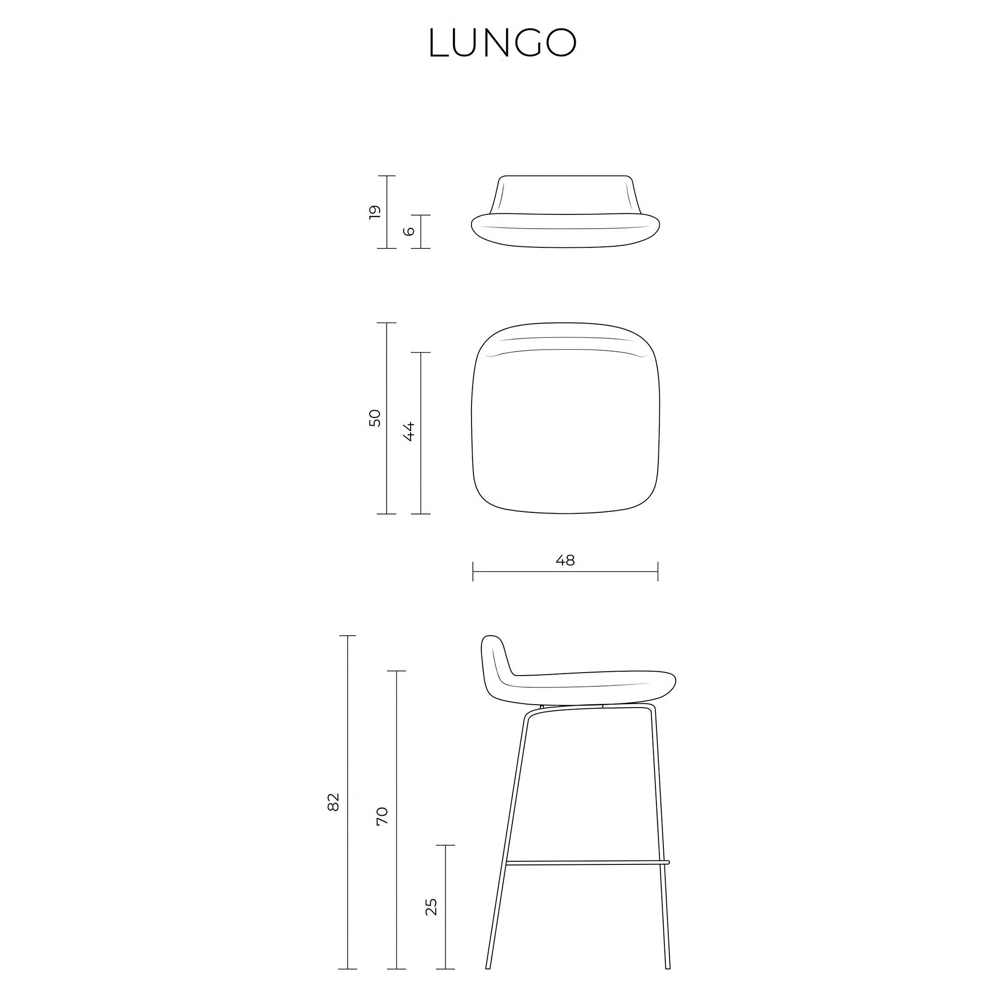 Lungo Barstool