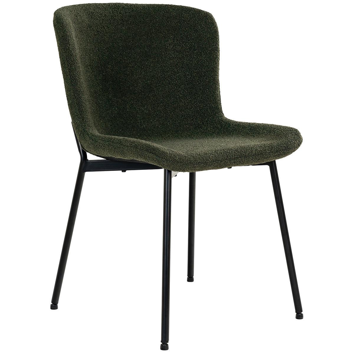 Maceda Boucle Dining Chair (2/Set) - WOO .Design
