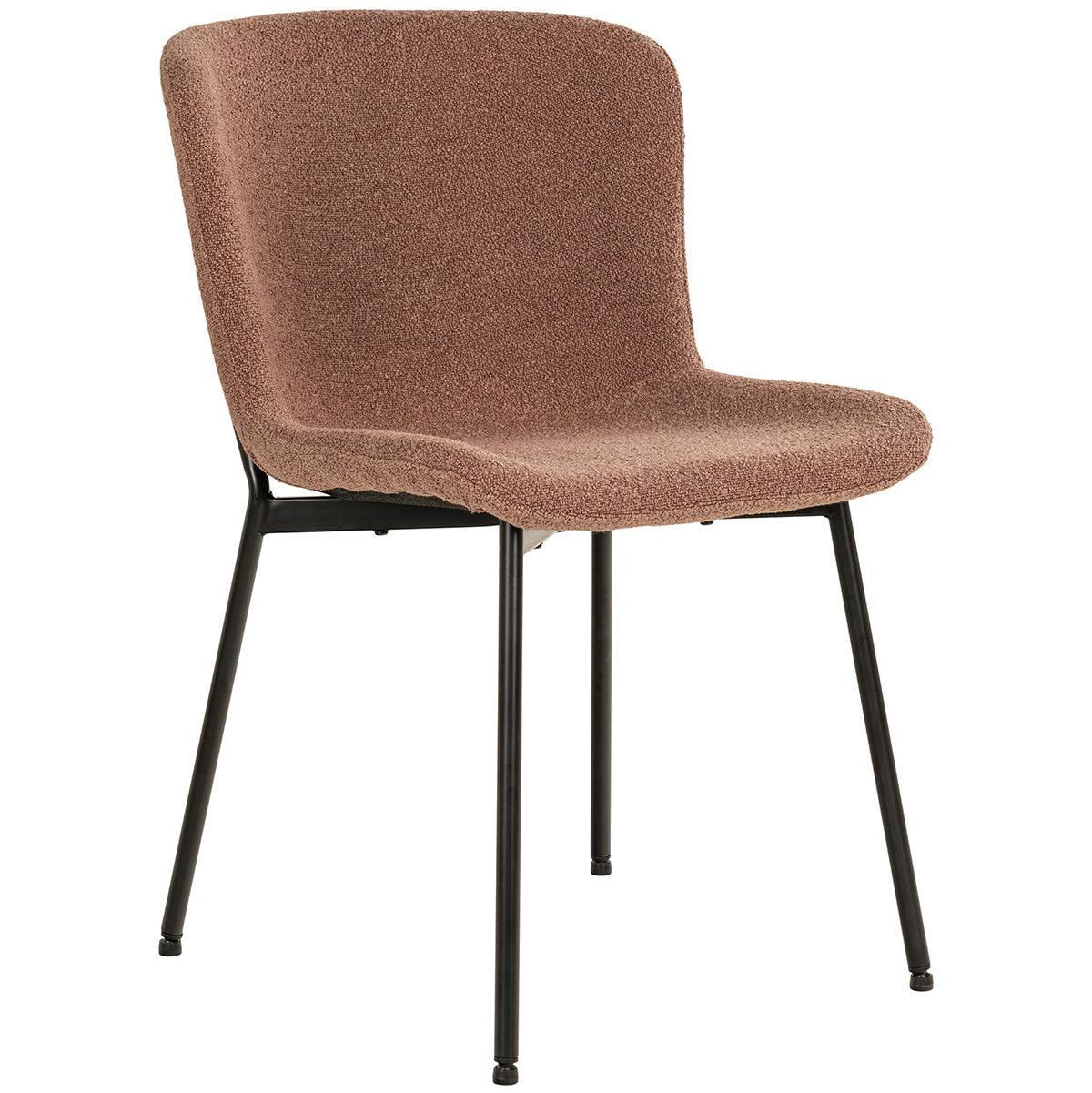 Maceda Boucle Dining Chair (2/Set) - WOO .Design
