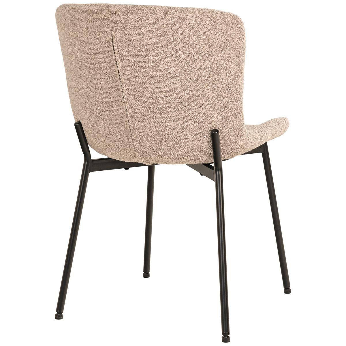 Maceda Boucle Dining Chair (2/Set) - WOO .Design
