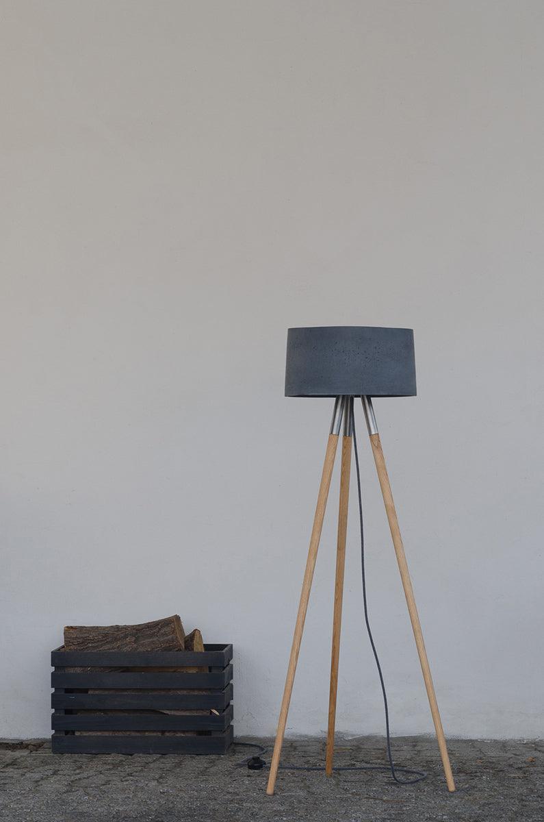 Malta Concrete Floor Lamp - WOO .Design