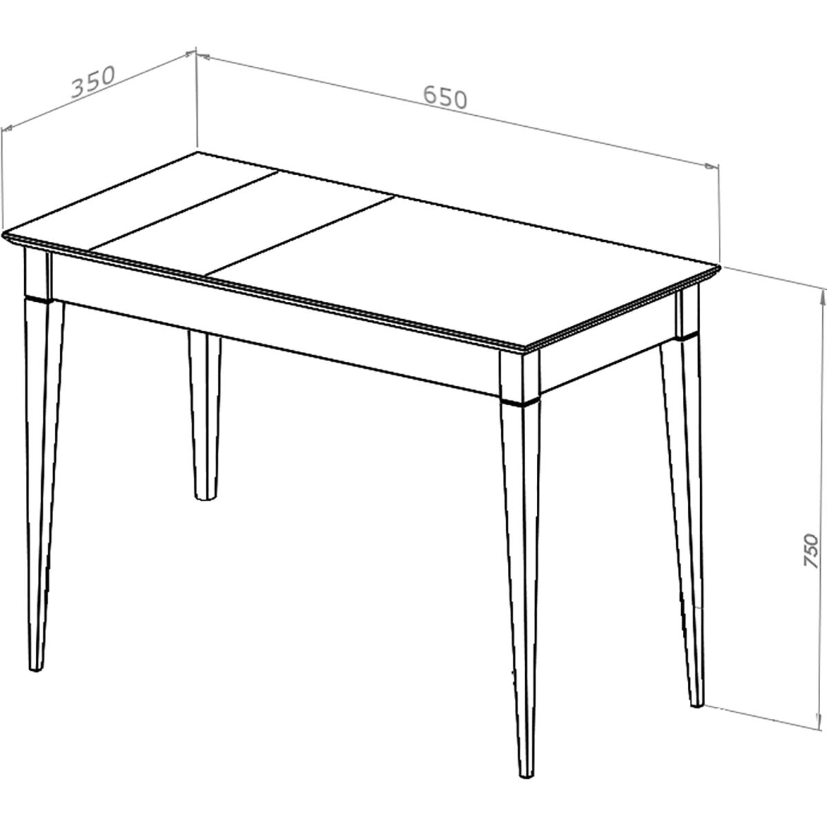 Mamo Dressing Table with Mirror - WOO .Design