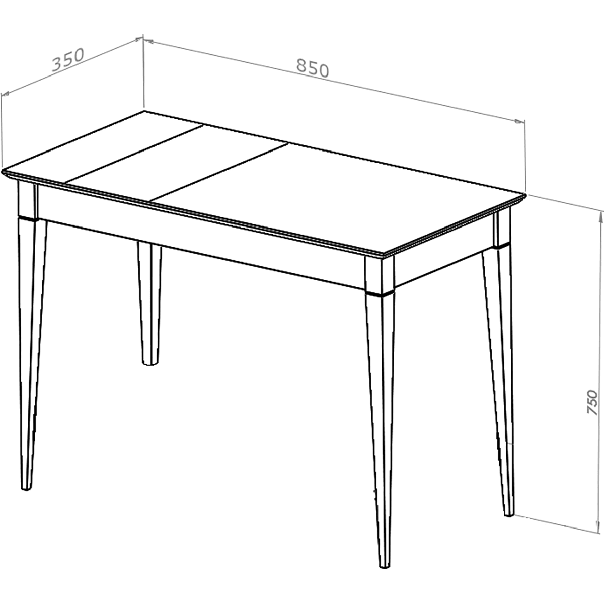 Mamo Dressing Table with Mirror - WOO .Design